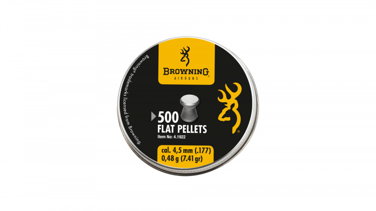 Browning Diabolos Flachkopf 4,5mm; 0,48g Browning Diabolos Flachkopf 4,5mm; 0,48g