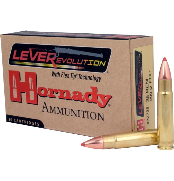 Hornady LEVERevolution FTX .35 Rem. 200gr. Hornady LEVERevolution FTX .35 Rem. 200gr.