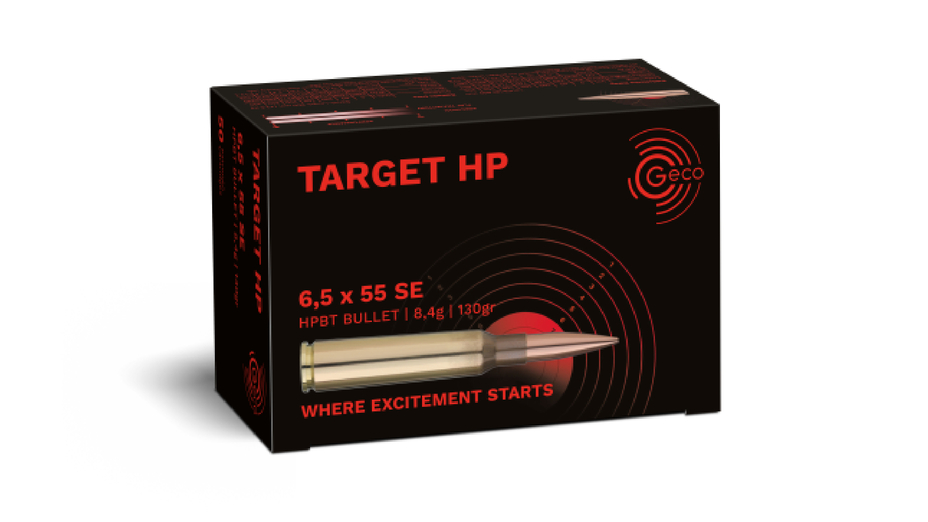 Geco Target HP 6,5x55 130gr. Geco Target HP 6,5x55 130gr.