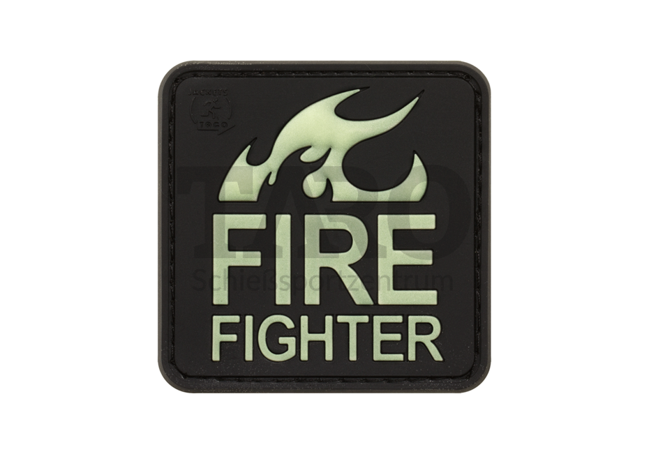 Rubber Patch Fire Fighter Glow in the Dark Rubber Patch Fire Fighter Glow in the Dark