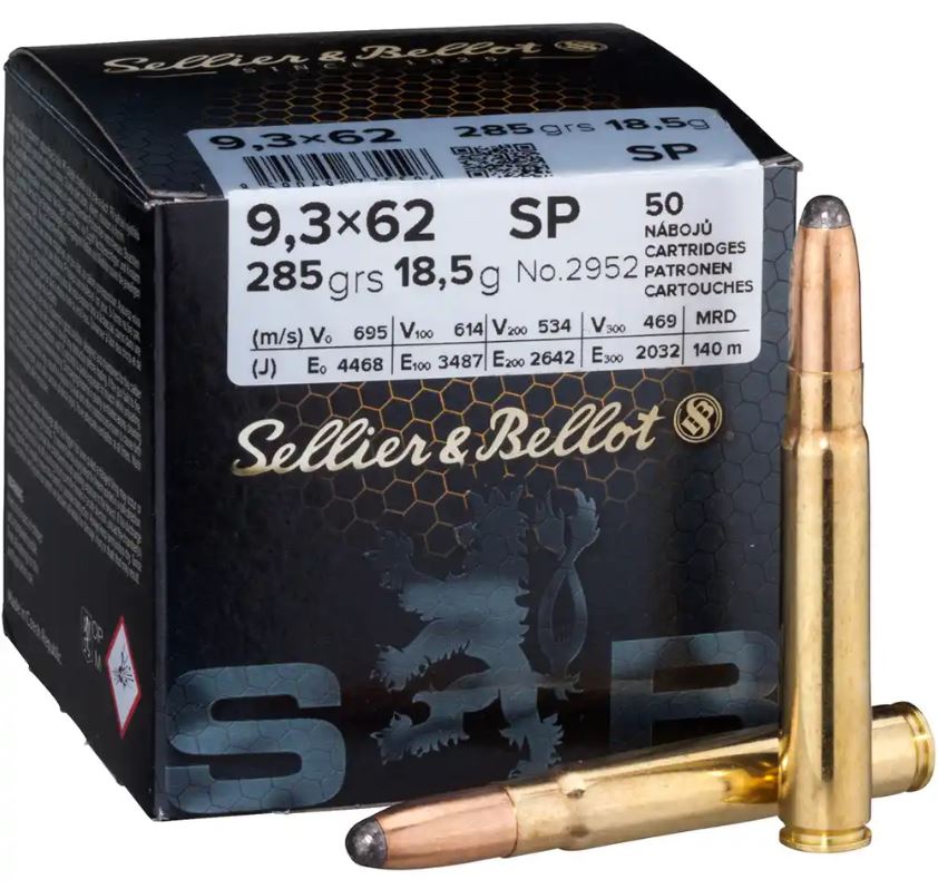 S&B TM 9,3x62 18,5g Schüttpackung S&B TM 9,3x62 18,5g Schüttpackung