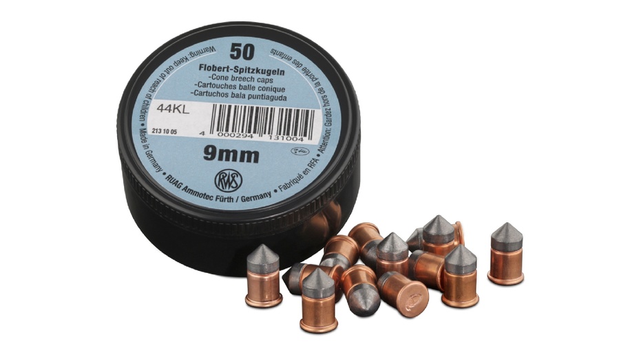 RWS Flobert Spitzkugel 9mm RWS Flobert Spitzkugel 9mm