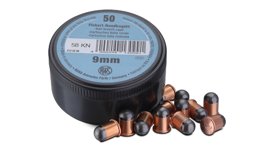 RWS Flobert Rundkugel 9mm RWS Flobert Rundkugel 9mm