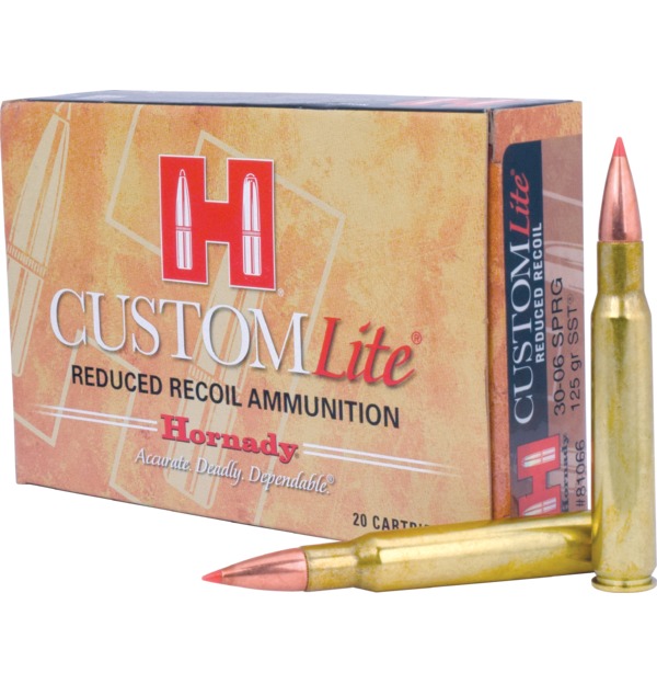 Hornady Custom Lite SST .30-06 Spr. 125gr. Hornady Custom Lite SST .30-06 Spr. 125gr.
