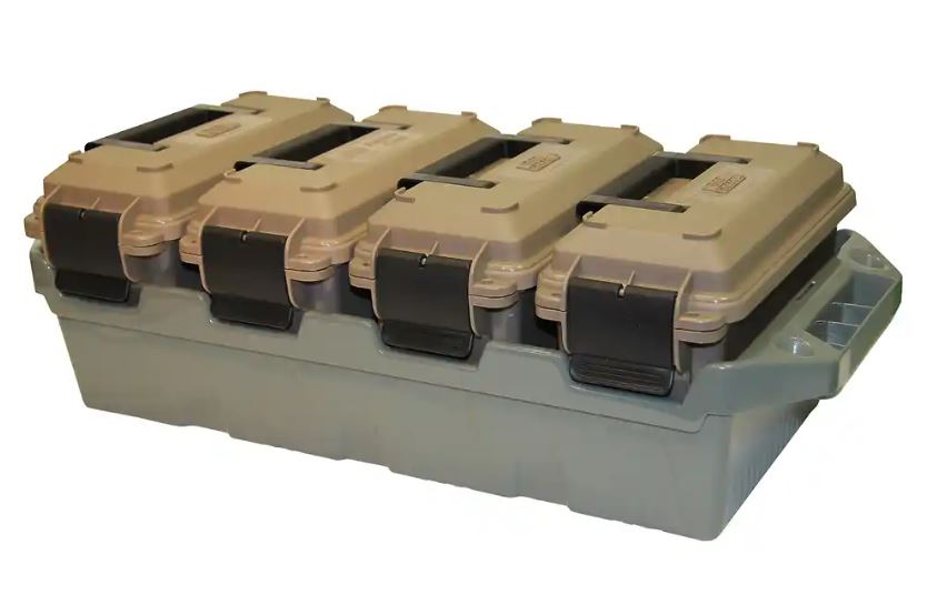 MTM Munitionsboxen-Set "4-Can Ammo Crate" MTM Munitionsboxen-Set "4-Can Ammo Crate"