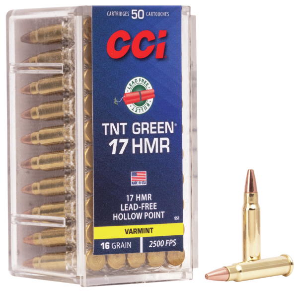 CCI TNT .17 HMR 17gr. CCI TNT .17 HMR 17gr.