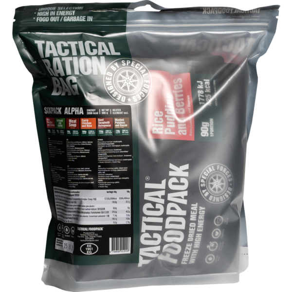 TACTICAL FOODPACK Tactical Sixpack Alpha TACTICAL FOODPACK Tactical Sixpack Alpha