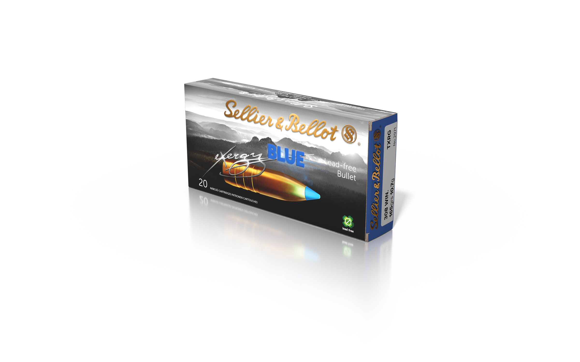 S&B eXergy Blue Tipped .308 Win. 10,7g S&B eXergy Blue Tipped .308 Win. 10,7g