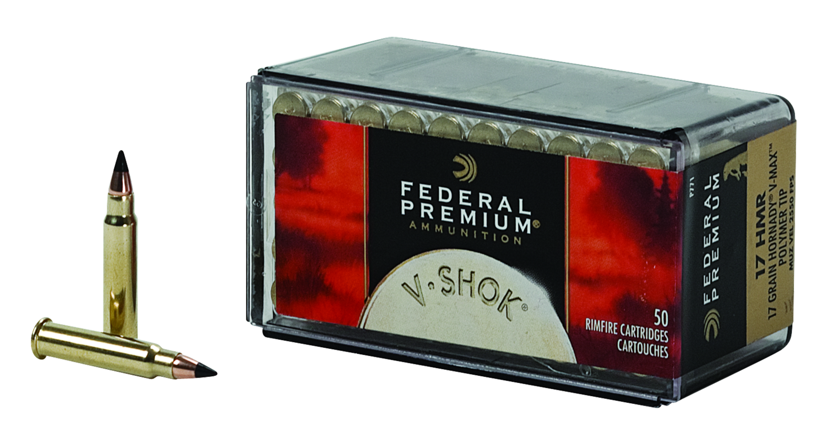 Federal V-Max .17 HMR 17gr. Federal V-Max .17 HMR 17gr.