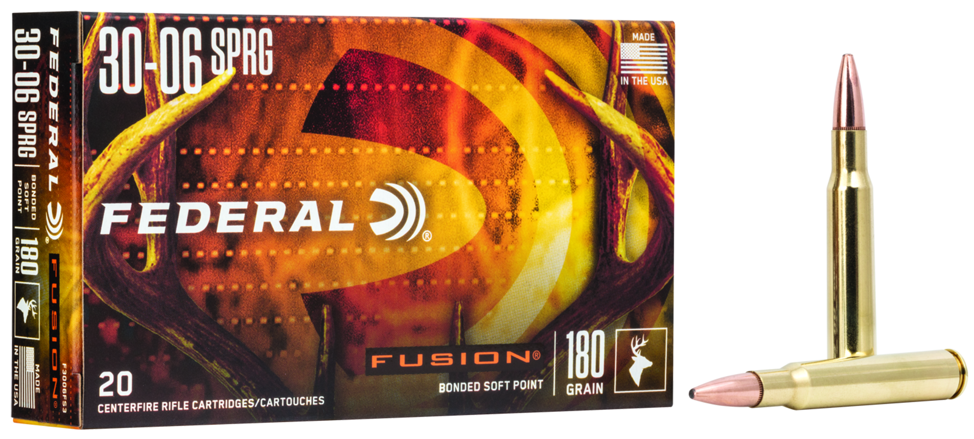 Federal Fusion .30-06 Spr. 180gr. Federal Fusion .30-06 Spr. 180gr.