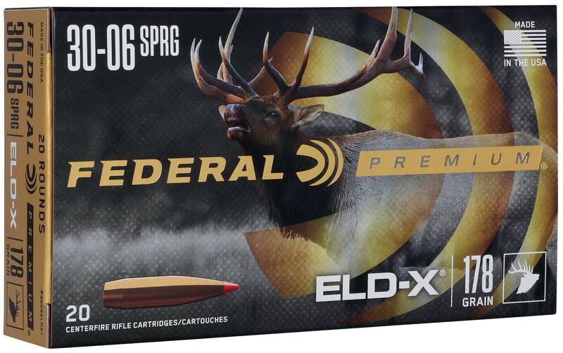 Federal Premium ELD-X .30-06 Spr. 178gr. Federal Premium ELD-X .30-06 Spr. 178gr.