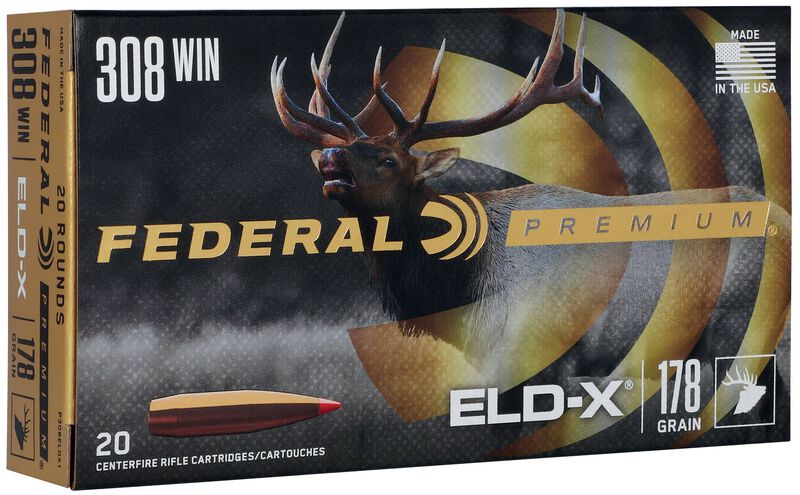 Federal Premium ELD-X .308 Win. 178gr. Federal Premium ELD-X .308 Win. 178gr.