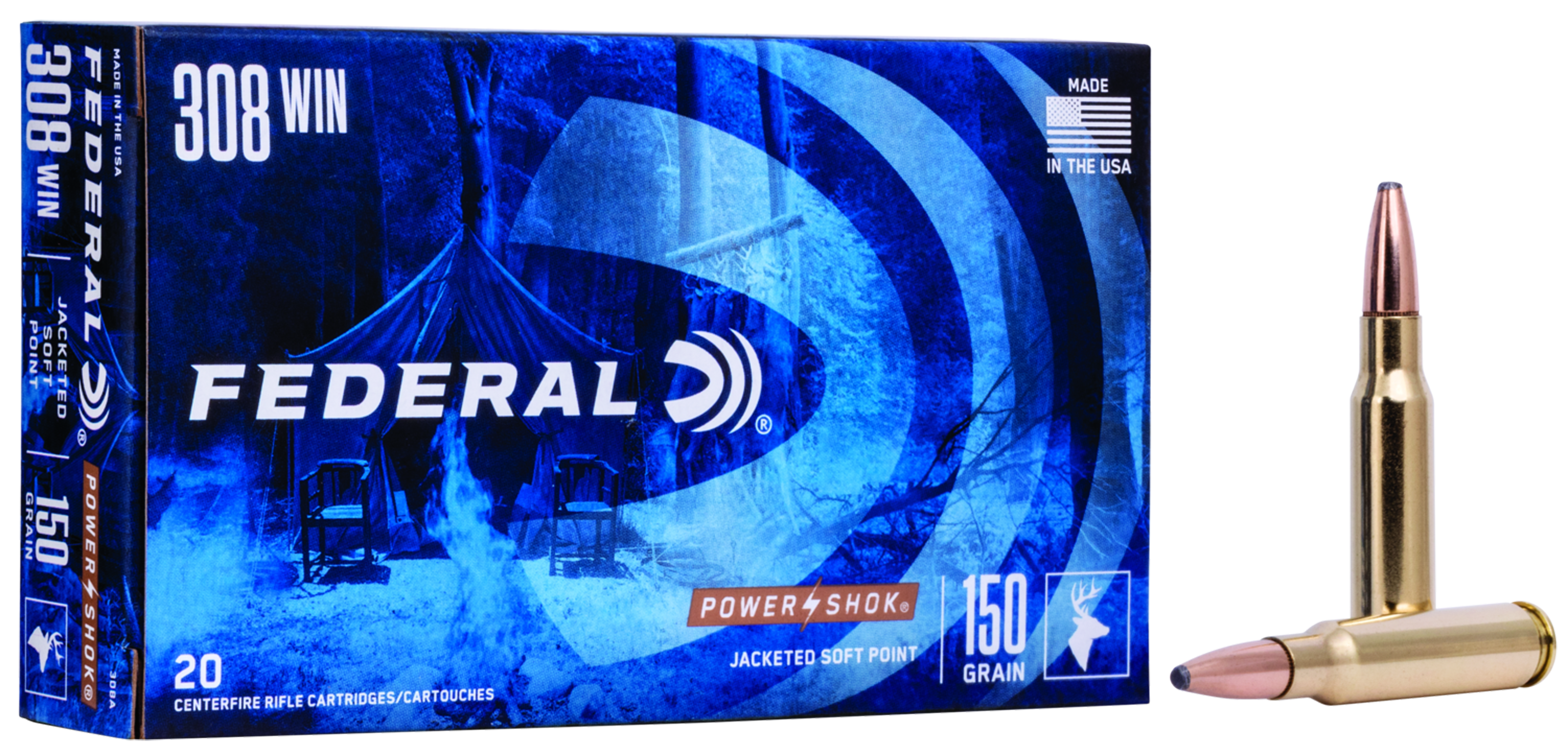 Federal Power Shok .308 Win. 150gr. Federal Power Shok .308 Win. 150gr.