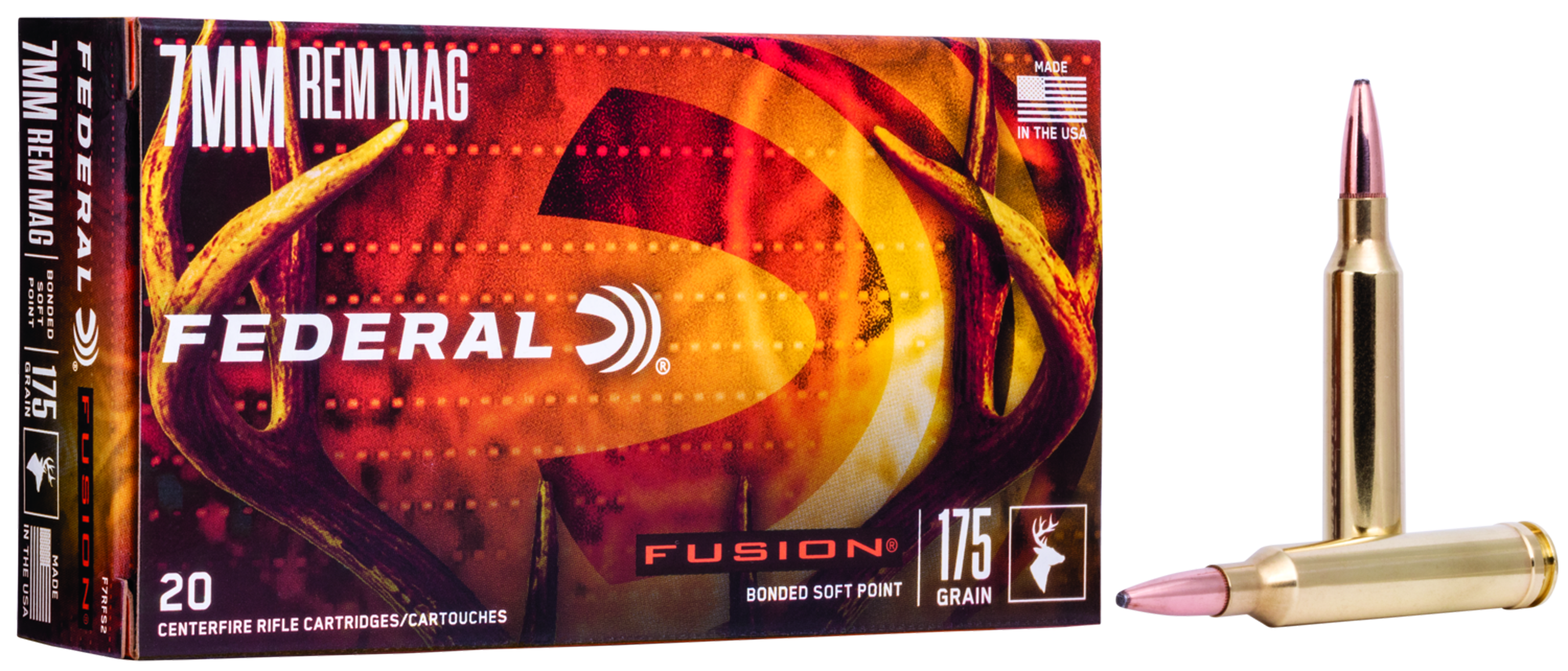 Federal Fusion 7mm Rem. Mag. 175gr. Federal Fusion 7mm Rem. Mag. 175gr.