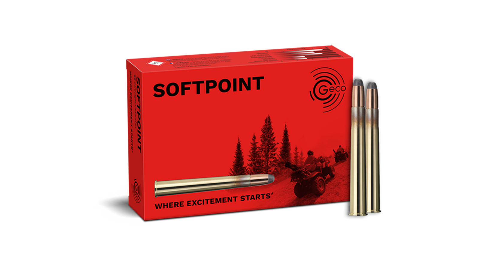 Geco Softpoint 9,3x74R 16,5g Geco Softpoint 9,3x74R 16,5g