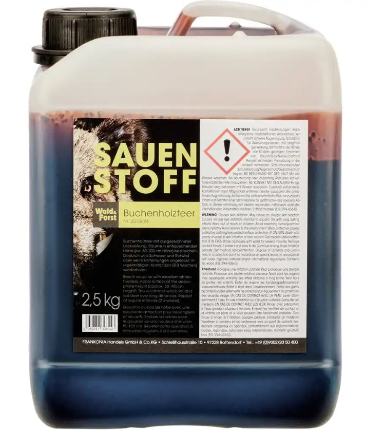 W&F Sauenstoff; Buchenholzteer 2,5kg W&F Sauenstoff; Buchenholzteer 2,5kg