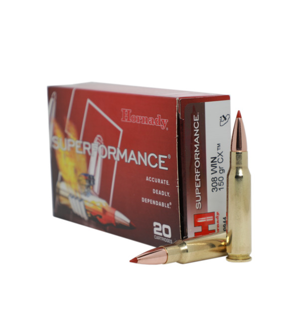 Hornady Superformance CX .308 Win. 150gr. Hornady Superformance CX .308 Win. 150gr.