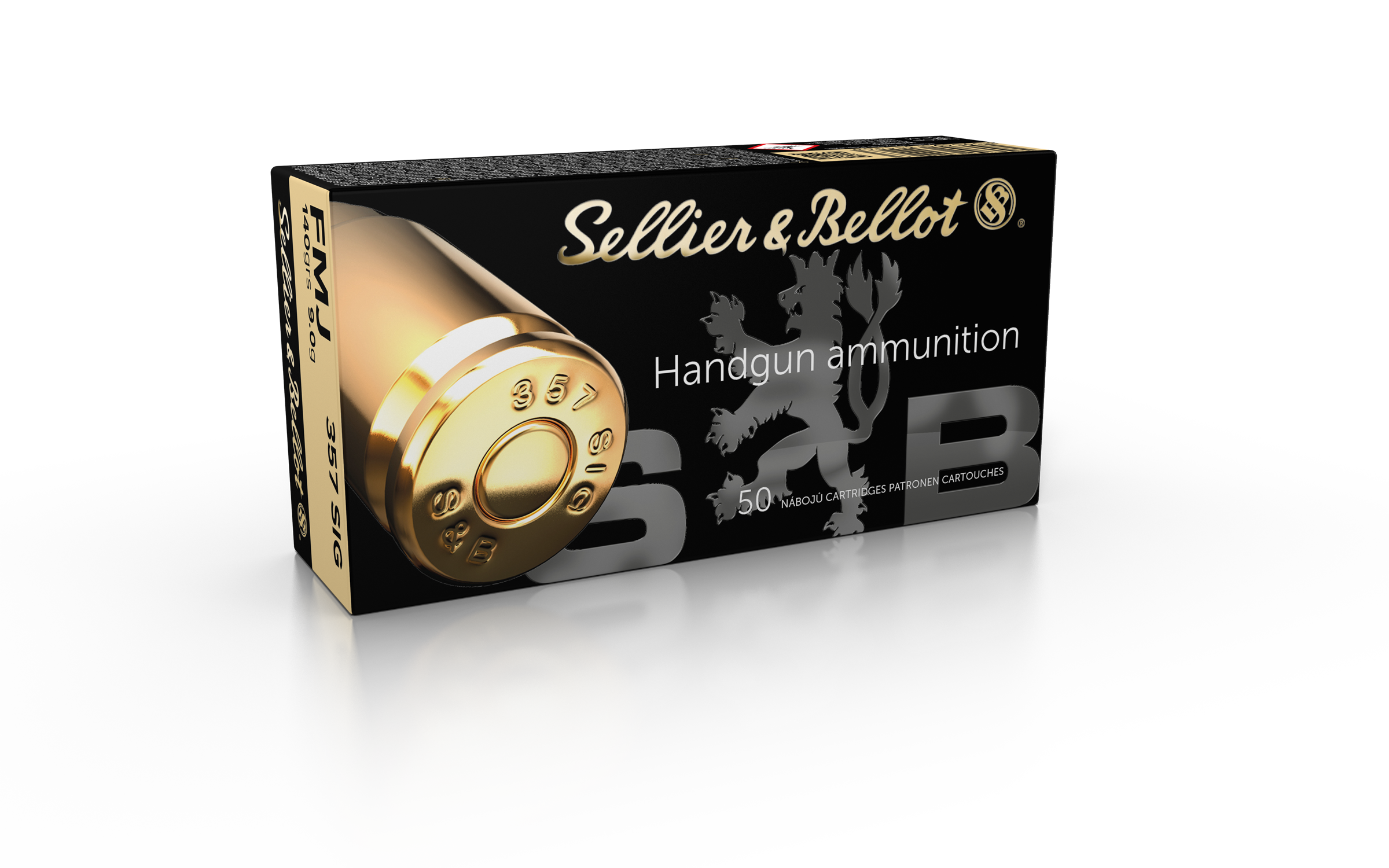 S&B FMJ .357 SIG 140gr. S&B FMJ .357 SIG 140gr.
