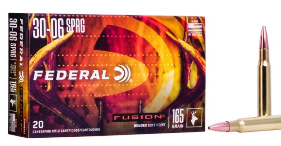 Federal Fusion .30-06 Spr. 165gr. Federal Fusion .30-06 Spr. 165gr.