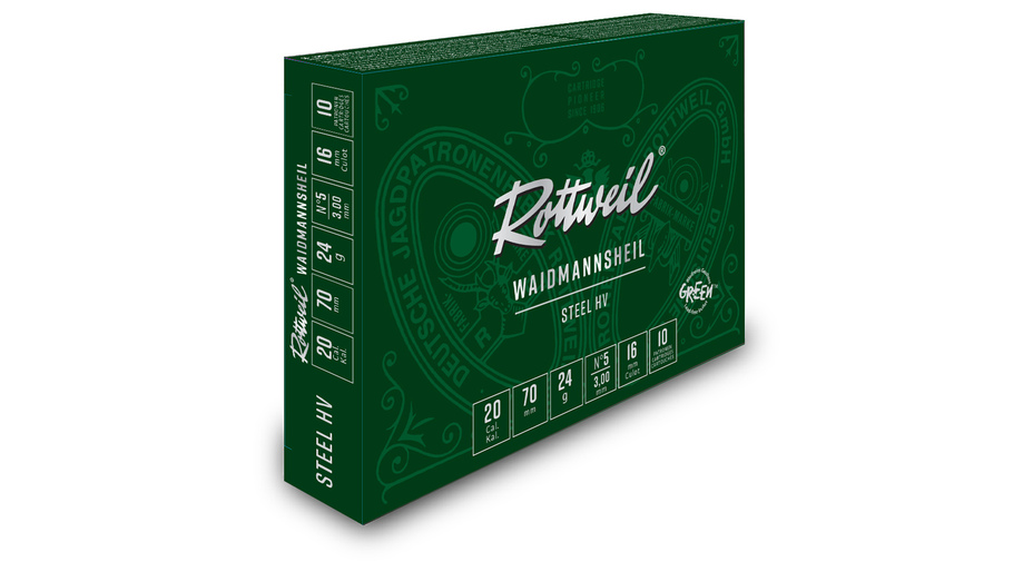 Rottweil Waidmannsheil Steel HV 20/70; 3,0mm; 24g Rottweil Waidmannsheil Steel HV 20/70; 3,0mm; 24g