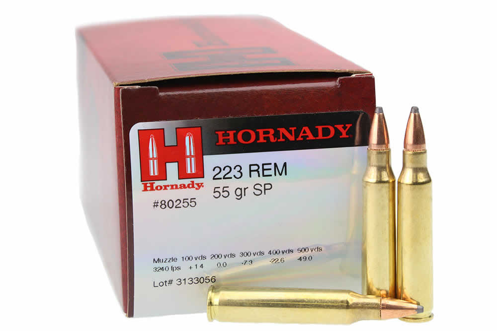 Hornady Custom SP .223 Rem. 55gr. Hornady Custom SP .223 Rem. 55gr.