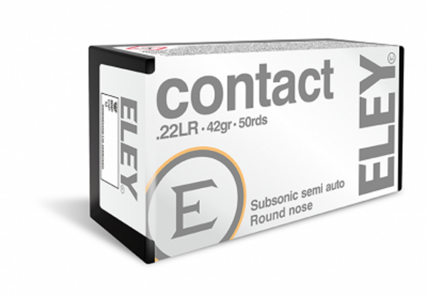 ELEY Contact Subsonic .22 LR 42gr. ELEY Contact Subsonic .22 LR 42gr.