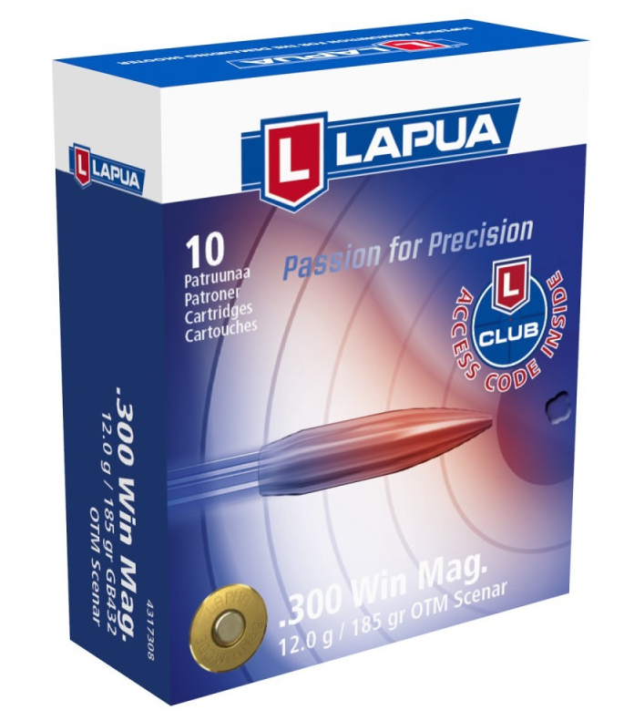 Lapua Scenar OTM .300 Win. Mag. 185gr. Lapua Scenar OTM .300 Win. Mag. 185gr.