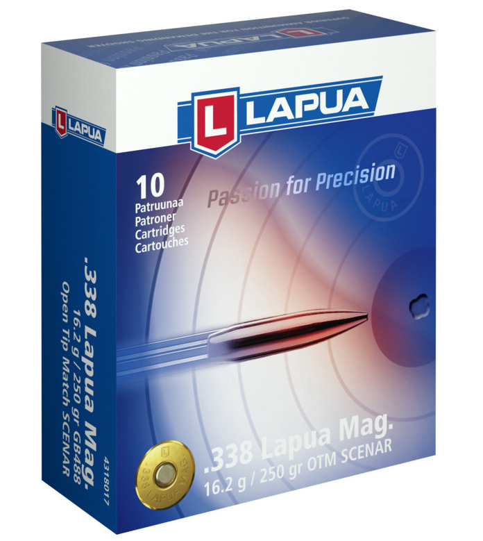 Lapua Scenar OTM .338 Lap. Mag. 250gr. Lapua Scenar OTM .338 Lap. Mag. 250gr.