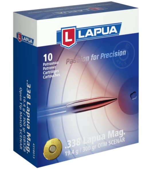 Lapua Scenar OTM .338 Lap. Mag. 300gr. Lapua Scenar OTM .338 Lap. Mag. 300gr.