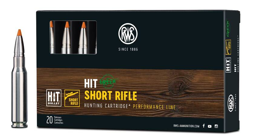 RWS HIT Short Rifle .308 Win. 9,7g RWS HIT Short Rifle .308 Win. 9,7g