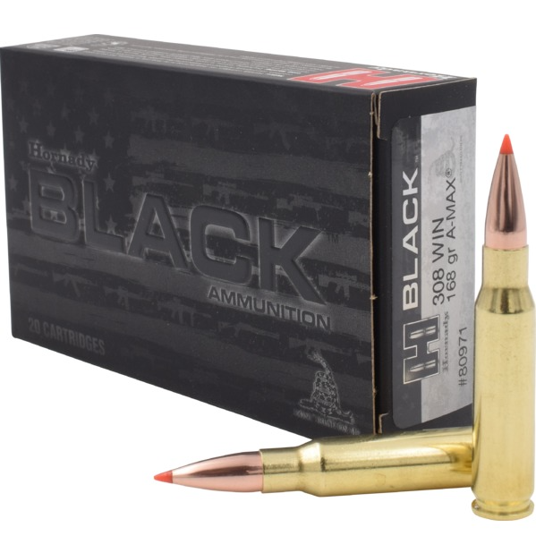 Hornady Black A-Max .308 Win. 168gr. Hornady Black A-Max .308 Win. 168gr.