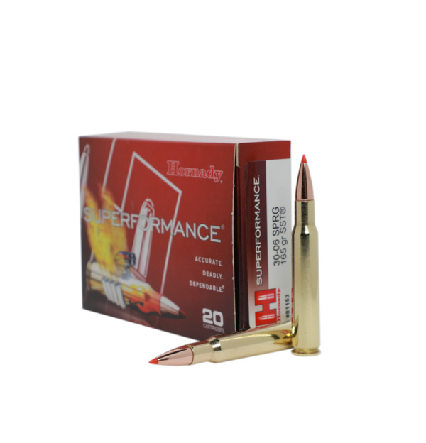 Hornady Superformance SST .30-06 Spr. 165gr. Hornady Superformance SST .30-06 Spr. 165gr.