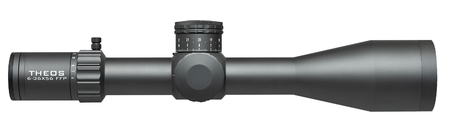 Element Theos 6-36x56 FFP; APR-2D MRAD; 34mm Element Theos 6-36x56 FFP; APR-2D MRAD; 34mm