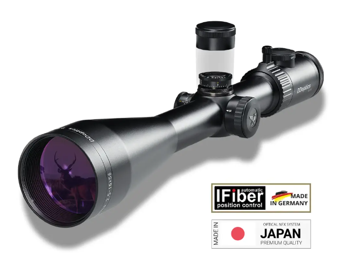 DDOptics Nighteagle V6 2,5-15x56NFX; A4N; 30mm DDOptics Nighteagle V6 2,5-15x56NFX; A4N; 30mm