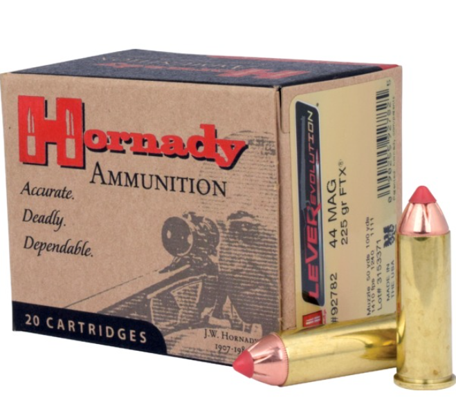 Hornady LEVERevolution FTX .44 Rem. Mag. 225gr. Hornady LEVERevolution FTX .44 Rem. Mag. 225gr.