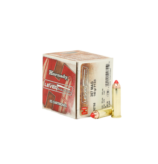 Hornady LEVERevolution FTX .357 Mag. 140gr. Hornady LEVERevolution FTX .357 Mag. 140gr.