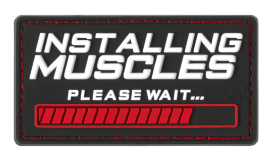 Rubber Patch Installing Muscles Rubber Patch Installing Muscles