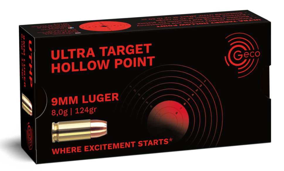 Geco UTHP 9x19 / 9mm Para 124gr. Geco UTHP 9x19 / 9mm Para 124gr.