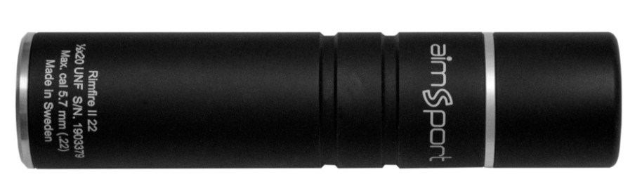 Aimsport Rimfire II Schalldämpfer; 1/2"x28UNF Aimsport Rimfire II Schalldämpfer; 1/2"x28UNF