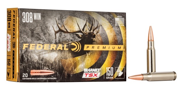 Federal Premium Barnes TSX .308 Win. 150gr. Federal Premium Barnes TSX .308 Win. 150gr.