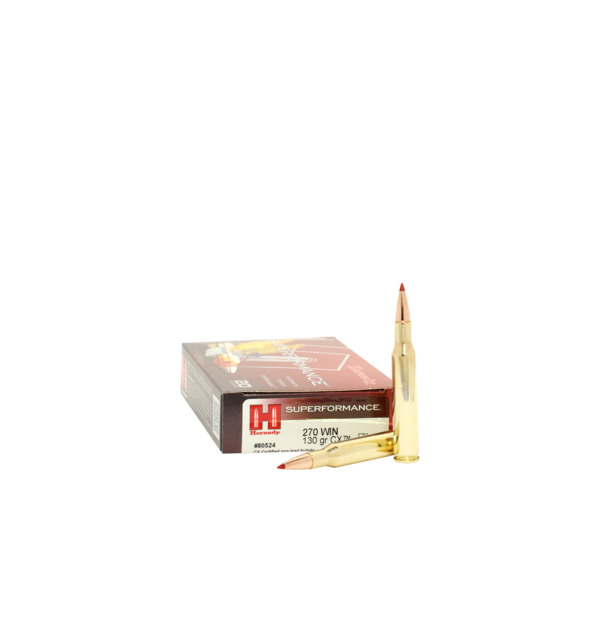 Hornady Superformance CX .270 Win. 130gr. Hornady Superformance CX .270 Win. 130gr.
