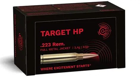 Geco Target HP .223 Rem 52gr. Geco Target HP .223 Rem 52gr.