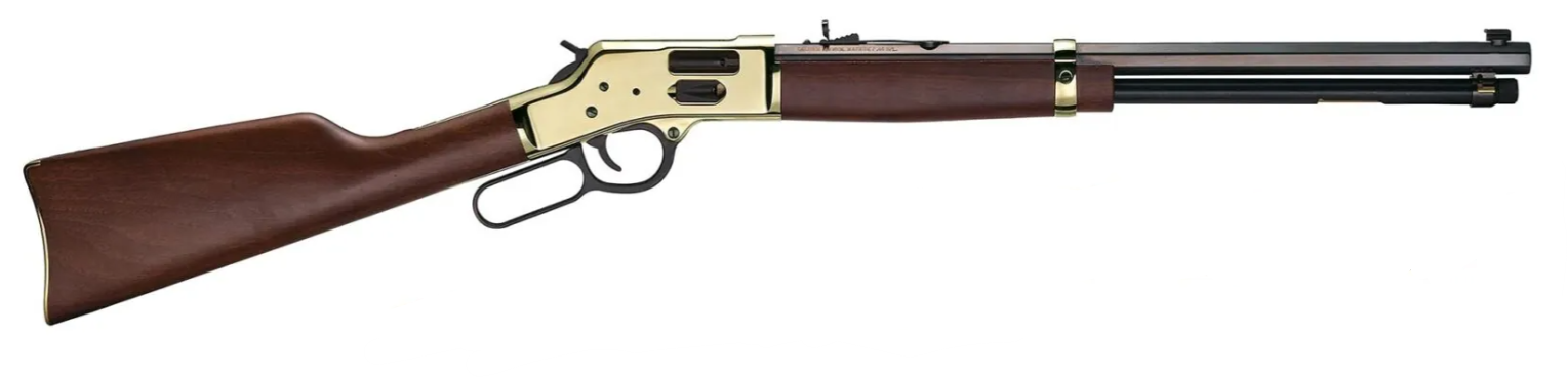HENRY Big Boy Brass Rifle Side Gate .357 Mag. HENRY Big Boy Brass Rifle Side Gate .357 Mag.