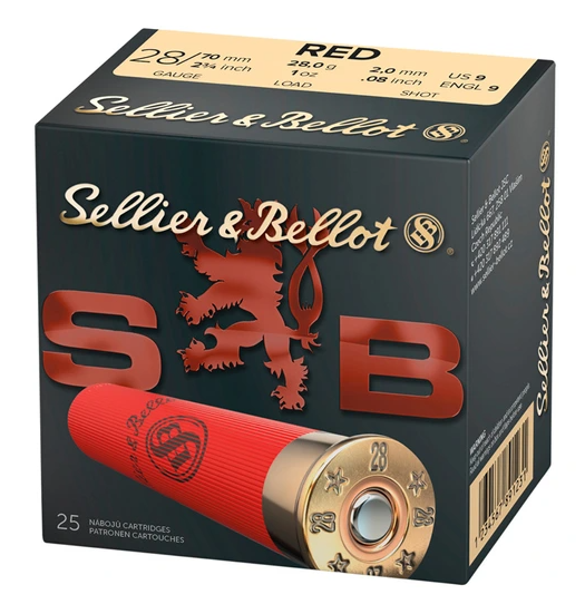 S&B Red and Black 28/70; 2,75mm; 28g S&B Red and Black 28/70; 2,75mm; 28g