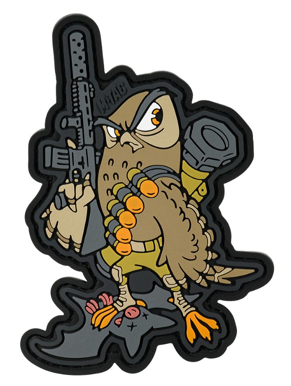 Owl Rubber Patch M-Tac