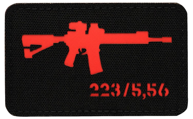 AR-15 LC Patch Red M-Tac