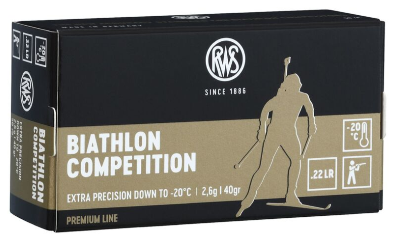 RWS Premium Line Biathlon Competition .22 LR 40gr.