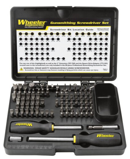 Wheeler 89-teiliges Pro Gunsmith Schraubendreher Set