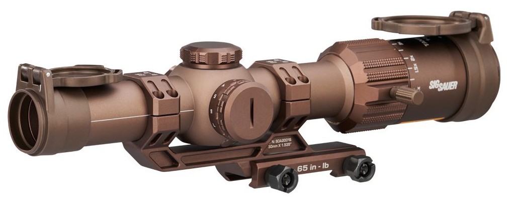 Sig Sauer Tango MSR Coyote 1-8x24; MSR BDC8; 30mm