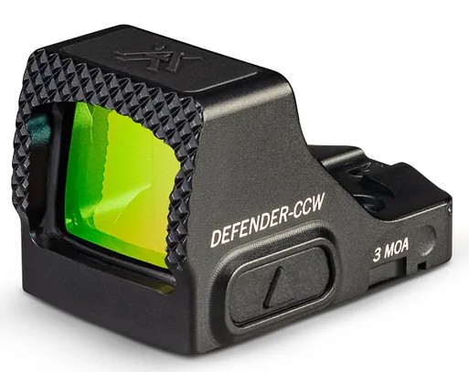 Vortex Defender-CCW Green Dot 3MOA